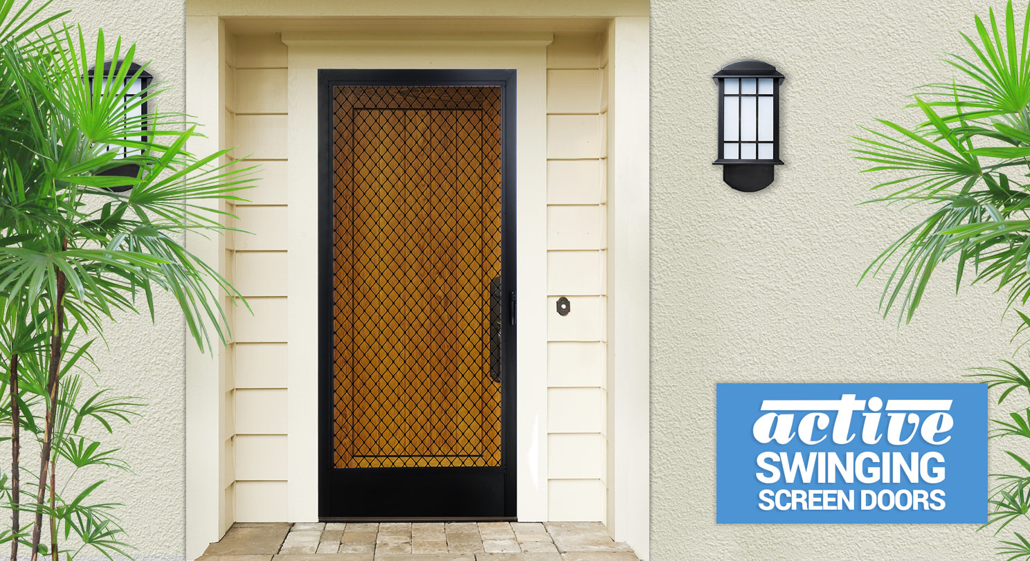 screen door repair swinging screen doors